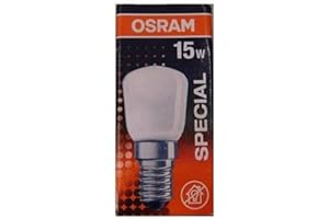 Osram Lampadina Ad Incandescenza, E14, 15 W, Smerigliata, Chiara, 1 Unità (Confezione Da 1)