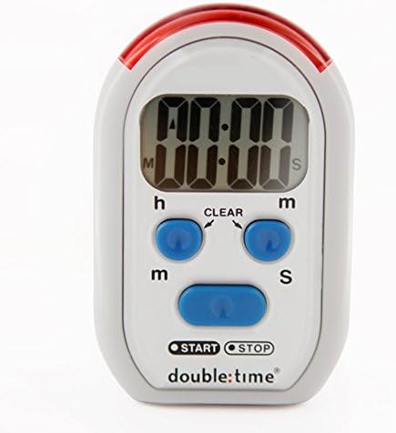 Triple Reminder Multi-function alarm timer with vibration, beep and flash. (Kitchen timer, medical timer, treatment timer)