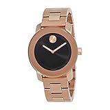 Movado donna Sunray orologio con cinturino e cassa in acciaio al quarzo, 3600463