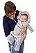 ByBoom® - Swaddling Wrap, Car Seat and Pram Blanket for Spring, Summer and Autumn/Fall, Universal for infant and child car seats eg; Maxi-Cosi, Britax, for a pushchair/stroller, buggy or baby bed, Color:Grey