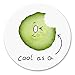 Produktbild 2 x 15cm/150mm Kühl wie eine Gurke Vinyl SELBSTKLEBENDE STICKER Aufkleber Laptop reisen Gepäckwagen iPad Zeichen Spaß #6210