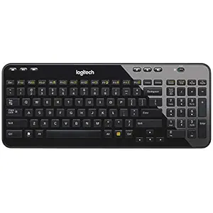 Logitech Wireless Keyboard K360 - Glossy Black (920-004088)