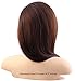 22 " Cosmetology Mannequin Head, Training Practice Cutting Styling Mannequin Head with Synthetic Hair