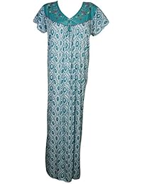 Indiatrendzs Women's Printed Nighty Hosiery Nightwear Nightdress (Chest 44)