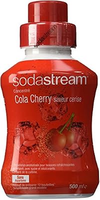 Sodastream Concentré Sirop Cola Cherry pour Machine à Soda 500 ml