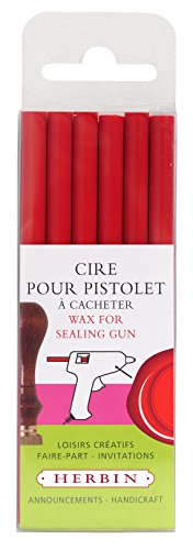 J Herbin 35820T - 6 barras de cera para sello para pistola blanda color rojo reviews J Herbin 35820T - 6 barras de cera para sello para pistola blanda color rojo