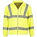 Produktbild Dunlop Herren Hi Viz Fleece Jacke Arbeitsjacke Warnschutzjacke Arbeitskleidung Gelb Small