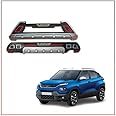 Drivestylish Acrylonitrile Butadiene Styrene (ABS) Front & Rear Bumper Protector Guard for Tata Punch