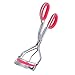 ACEVIVI Hot Pink Metallic Chrome Eyelash Curler Eyelash Curler Tool Kit for Ladies to Make Charming Eyes---Silicone Rubber Refill Replacement Pads Included