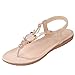 Produktbild CLEARANCE SALE! MEIbax frau rosa eule süß sandalen - clip die sandalen strandschuhe (40, Beige)