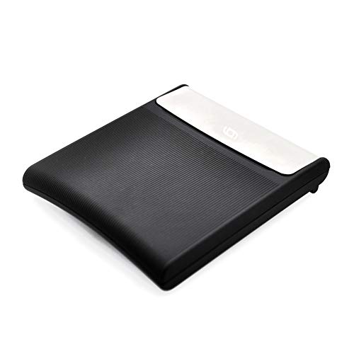 Preisvergleich Produktbild GARY&GHOST Zigarettenetui, 10 Zigaretten, Tabak, Ultradünne Leichte Wölbung Design Zigarettenbox Schwarz