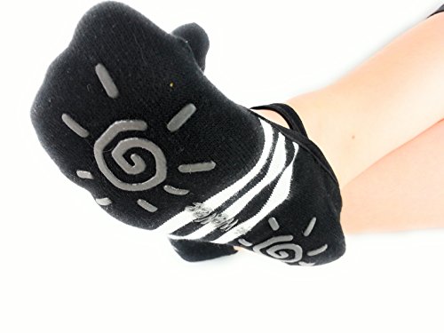 Sehr bequeme Damen Socken mit Massage Funktion, anti-rutsch. WeWee abs Socken sind ideal für Fitness, Yoga, Pilates und andere Fitness, Einheitsgröße, passend für Größe 37-41 - 2