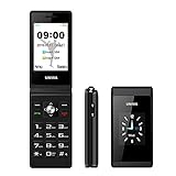 📱【Pantalla Dual Intuitiva】: La pantalla de 2.8 pulgadas incluye una interfaz fácil de usar y un teclado diseñado para marcar y navegar rápidamente. Vea quién llama sin abrir el teléfono gracias a la pantalla de vista previa externa de 1.77 pulgadas.