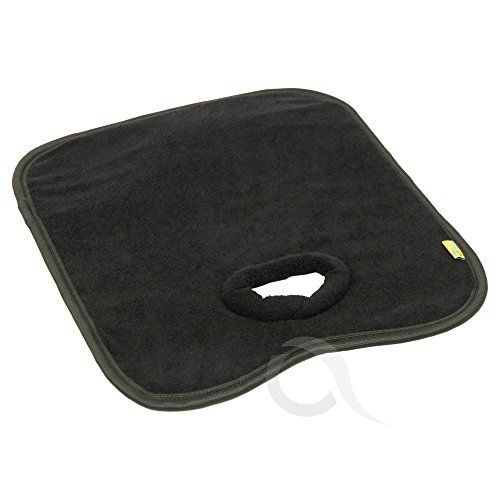 Quality Waterproof Potty Training Pads/ liner - universal Car Seats and Pushchairs protector (black /terry)