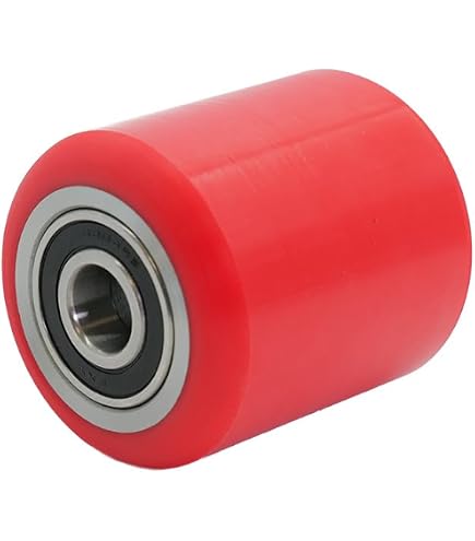 Rullo In Poliuretano E Acciaio Per Transpallet – Diametro 80x90 Mm, Cuscinetto A Sfera, Foro 20 Mm, Portata 400-650 DaN