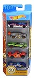 hot wheels autos 2019 Alter: 3+ Hot Wheels FWF98 50th Anniversary 5er Pack 1:64 Die-Cast Fahrzeug Geschenkset in Jubiläumsedition, mit 5 Spielzeugautos, ab 3 Jahren