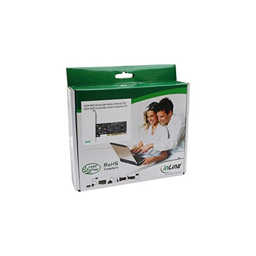 InLine 4-Kanal Schnittstellenkarte (SATA, PCI) - 2