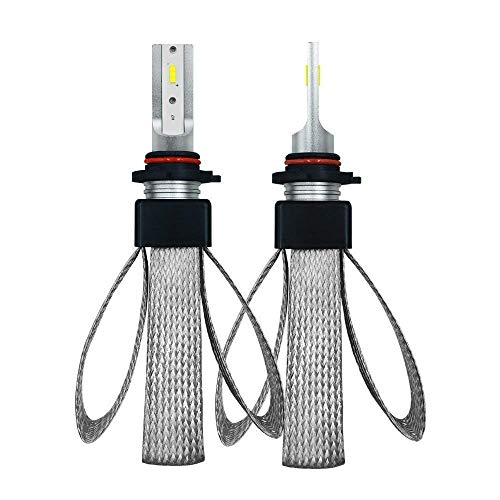 Diesel Auto Zone 2 x 9005 HB3 Bombilla de Faro Led para Coche 9600LM 60W 6000K Blanca Lámparas HB3 Led con CSP Chips-1 Año de Garantía