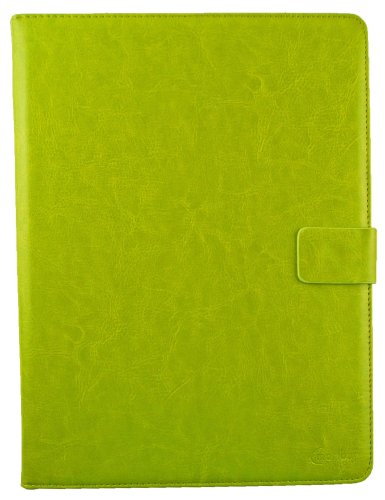 Emartbuy® Archos 101b Oxygen Tablet PC 10.1 Zoll Universalbereich Grün Multi Angle Exekutiv Folio Mappen Kasten Abdeckung mit Kartensteckplätze + Grün Eingabestift - 2