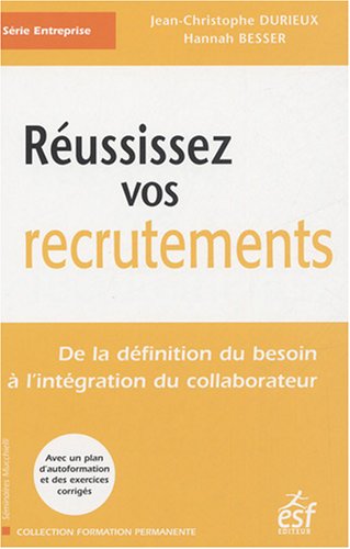 couverture de : R&eacute;ussissez vos recrutements