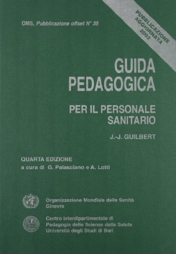 Guida pedagogica per il personale sanitario Guida pedagogica per il personale sanitario