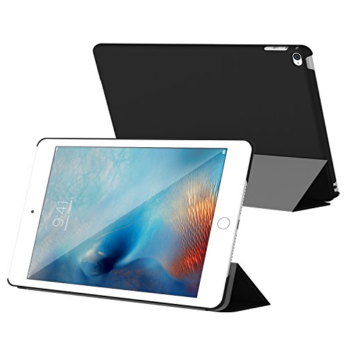 iPad Mini 4 Hülle, JETech® Ultra Slim iPad Mini 4 Hülle Schutzhülle Etui Tasche mit Eingebautem Magnet für Einschlaf/Aufwach für Apple New iPad Mini 4 Veröffentlicht am 2015 Smart Case Cover (Schwarz) - 3