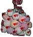 Aromabar 50 Mixed Chill Pills Mini Bath Bombs with Free Cocoa Butter Bath Melt in Hearts Cello Bag