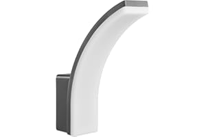 Maclean MCE511 Lampada da parete a LED, illuminazione da parete per uso esterno ed interno, lampada da parete, 20W, IP65 - impermeabile, 2750lm, 4000K bianco neutro (Grigio)