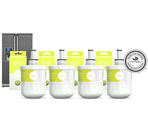 4x Seltino HAFIN - kompatibler Wasserfilter fr Samsung Khlschrnke, ersetzt DA29-00003G, Hafin/exp