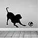 Produktbild Topzt Wandaufkleber Lustiger Hund Und Ball Für Schlafzimmer Aufkleber PVC 58X42.7CM