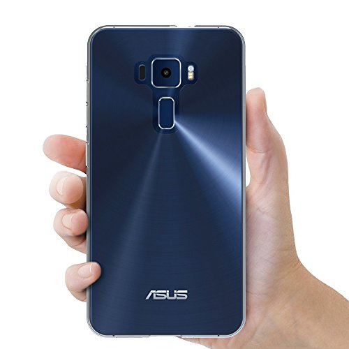 AICEK Funda ASUS ZenFone 3 ZE520KL  ASUS ZenFone 3 Funda Transparente Gel Silicona ASUS ZenFone 3 Premium Carcasa para ZenFone 3 5 2 