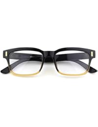 CGID CN12 Brille Extra Schmaler Rahmen! Slim Rechteck Nerd Clear Brille