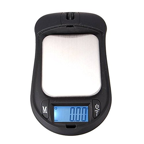 ELEGIANT Professional 200g 0.01g Mini Digitalwaage Taschenwaage Maus geformte Schmuckwaage Feinwaage Goldwaage Briefwaage Schmuck Gramm g/oz/tl/gn/ozt/dwt/ct - 2
