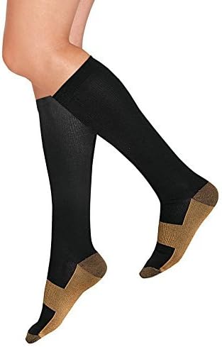 Anti-Fatigue Moisture Wicking Copper Infused Therapy Socks by Igia