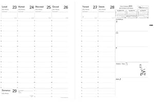 RICAMBIO AGENDA PRENOTE QUO VADIS 2021