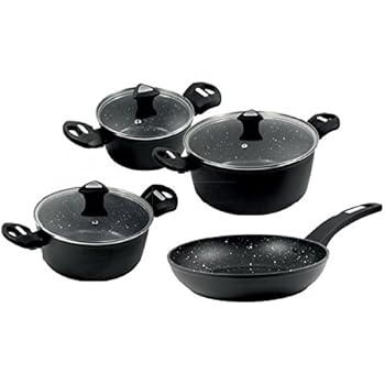 King Topfset, Aluguss, rot, 0 cm: Amazon.de: Küche & Haushalt