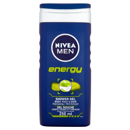 Nivea Men Energy Shower Gel, 250 ml - Pack of 6
