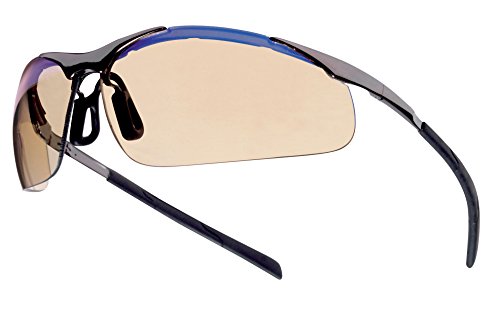 Bollé CONTMESP One Size ESP "Contour Metal" Safety Spectacles - Brown
