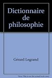 Image de Dictionnaire de philosophie