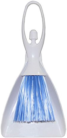 XMDZ Mini Dustpan and Brush Set for Desk Car Air Vent System Keyboard Cleaning Brush and Pan Set for Difficult Places to Reach Novelty Design Dancing Girl, Pack of 2pcs