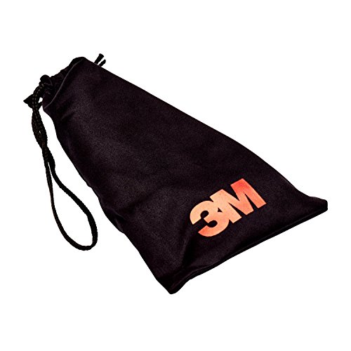 3M SOLUS Schutzbrille Solus3SO, AS/AF, PC, bronze getönt Rahmen schwarz/orange inkl. Mikrofaserbeutel - 5