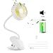 Produktbild OTraki USB Clip Ventilator leise Tischventilator Berührungsschalter mit Wiederaufladbar 2000mAh Batterie und tragbar Clip, Persönlichen Ventilator Klein Lüfter Fans für Zuhause, Büro, Kinderwagen
