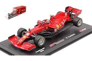 no marca MODELLINO in Scala Compatibile con Ferrari SF1000 Charles Leclerc 2020 N.16 Austrian GP Signature 1:43 BURAGO BU36819L