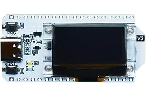 DollaTek ESP32 WiFi Kit 32 V3 Versión Placa de Desarrollo Pantalla OLED Azul de 0,96 Pulgadas Internet de Las Cosas para Arduino Frecuencia Completa