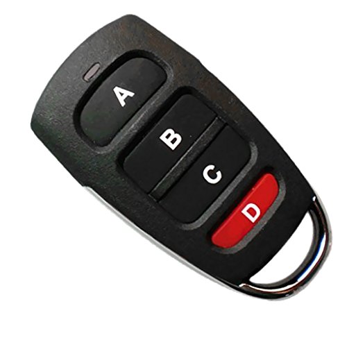 Preisvergleich Produktbild Sharplace Universal Fernsteuerungsschlüssel 433mhz Elektrisches Tor Garagentür Fernbedienung Auto Schiebedach Remote Control Sender mit LED-Anzeige