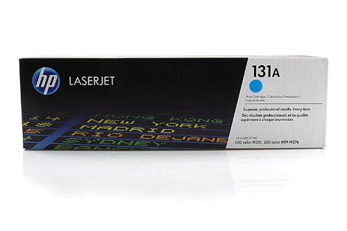 Original Toner HP 131A / CF 211 A , CF211A - Premium Drucker-Kartusche - Cyan - 1.800 Seiten