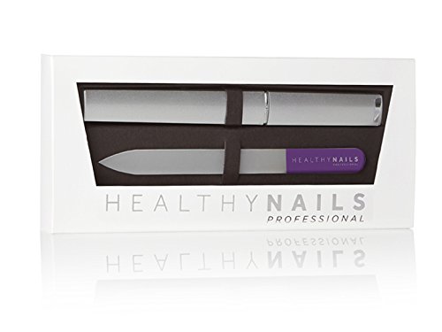 Crystal Nail File - Crystal Glass Nail File - Nail File - Crystal Nail File With Case - Glass Nail File - Crystal Nail File Set comes in a Crystal Nail File Case - Glass Nail File With Case - Nail Files Professional (PURPLE)