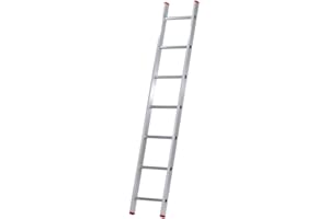 MON MOBILIER DESIGN Xtra Echelle Simple en Aluminium 7 marches