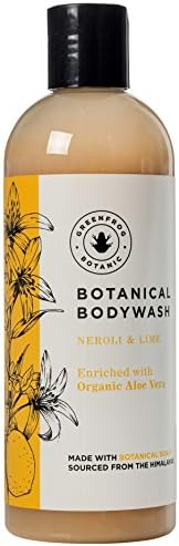 Greenfrog Botanic Natural Body Wash, Soapnut, Neroli and Lime, 300 ml