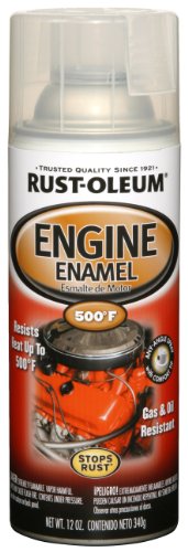 Rust-Oleum 248944 Automotive 11-Ounce 500 Degree Engine Enamel Spray Paint, Clear by Rust-Oleum